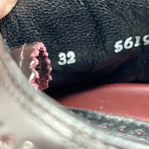 Florsheim Mens Lexington Burgundy Leather Wingtip Dress Shoes 30300 Size 9 EEE - Picture 10 of 11